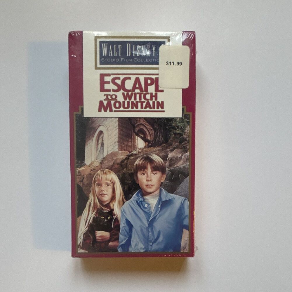 New Sealed, Walt Disney Home Video Escape to Witch Mountain VHS NTSC Color